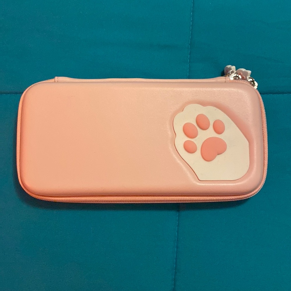Pink Neko/Cat Switch Lite Case
